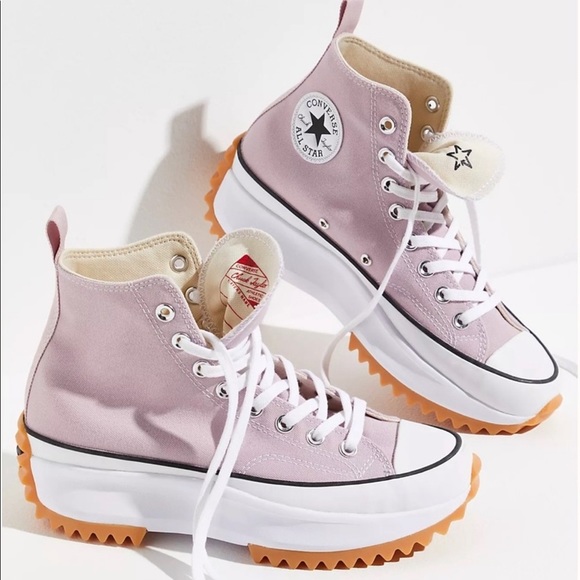 Converse Shoes - Brand new Converse Run Star Hike Hi Platform Sneakers in Himalayan Salt color